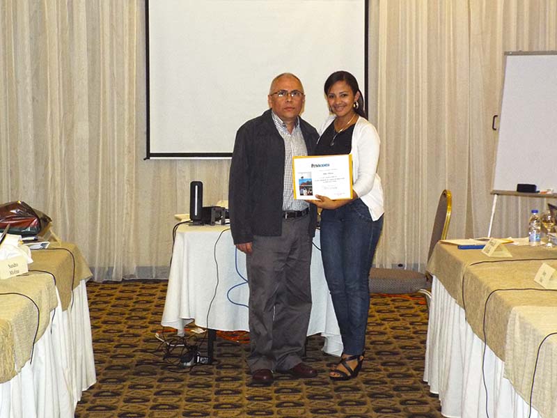 imagen en presentación