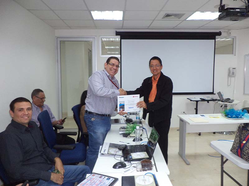 imagen en presentación