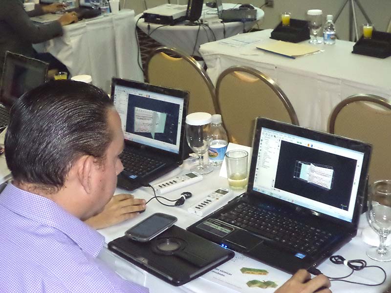 imagen en presentación