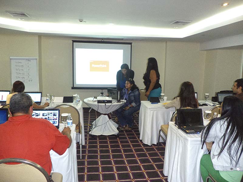 imagen en presentación