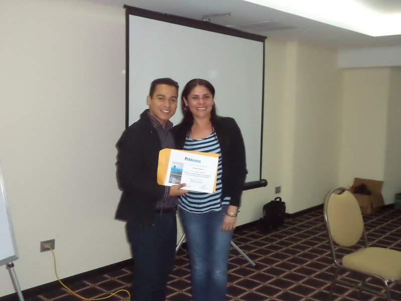 imagen en presentación