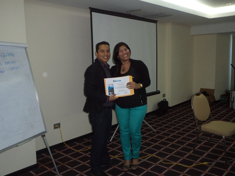imagen en presentación